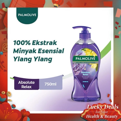 PALMOLIVE Palmolive Aroma Sensations Shower Gel Absolute Relax 750ml - Sabun Mandi Cair