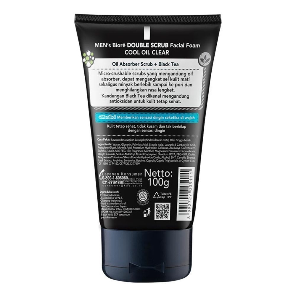 Men Facial Foam Cool Oil 100 G