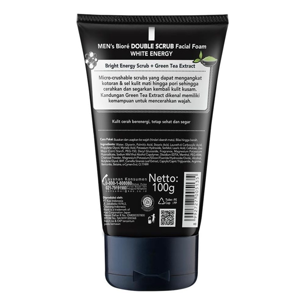 Men Facial Foam White Energy 100 G