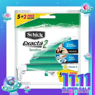 SCHICK Schick Exacta 2 Sensitive 5 + 2