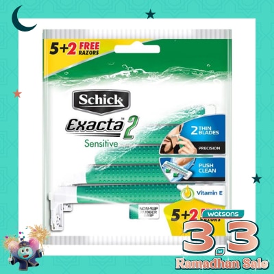 Schick Schick Exacta 2 Sensitive 5 + 2