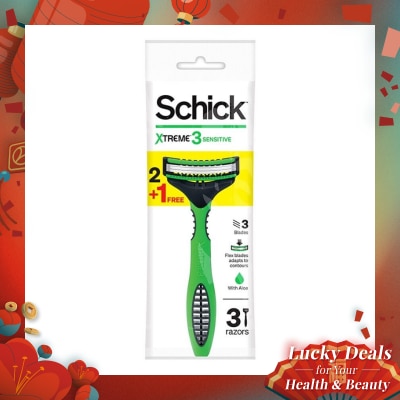 SCHICK Schick Xtreme 3 Men Disposible 2 +1