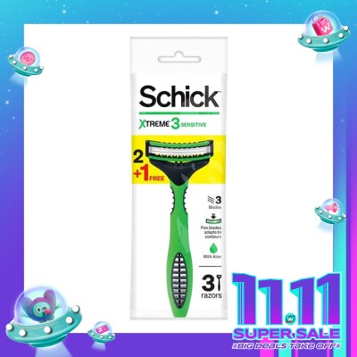 SCHICK Schick Xtreme 3 Men Disposible 2 +1