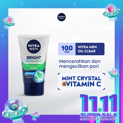 NIVEA Facial Scrub Whitening for Men 100ml