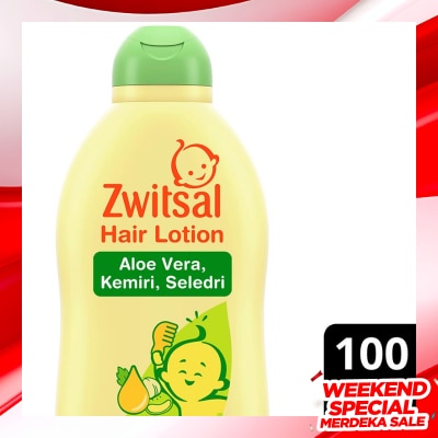 ZWITSAL Zwitsal Baby Hair Lotion Natural Aloe Vera Kemiri Seledri 100ml