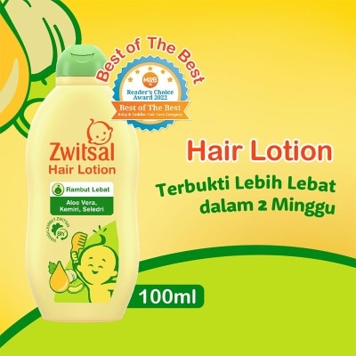 ZWITSAL - Zwitsal Baby Hair Lotion Natural Aloe Vera Kemiri Seledri 100ml
