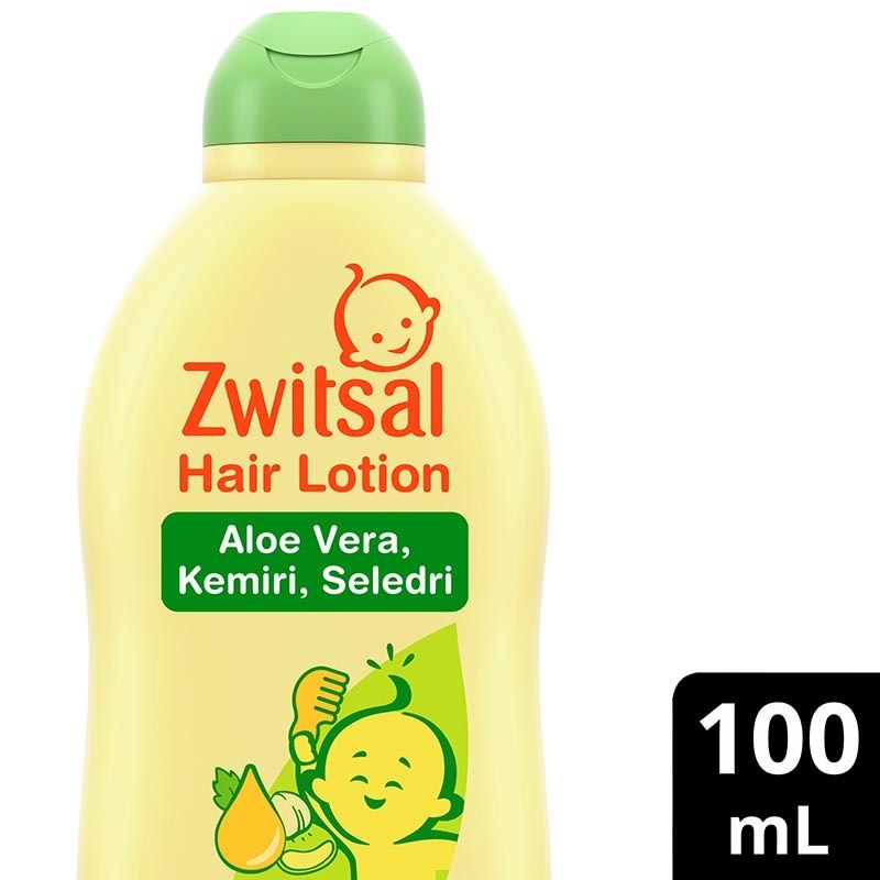 Zwitsal Baby Hair Lotion Natural Aloe Vera Kemiri Seledri 100ml