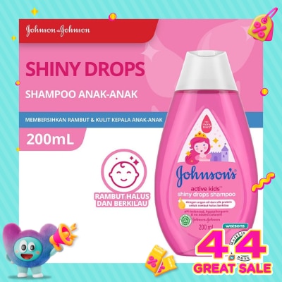 JOHNSON&JOHNSON - Kids Shiny Drops Shampoo 200ml