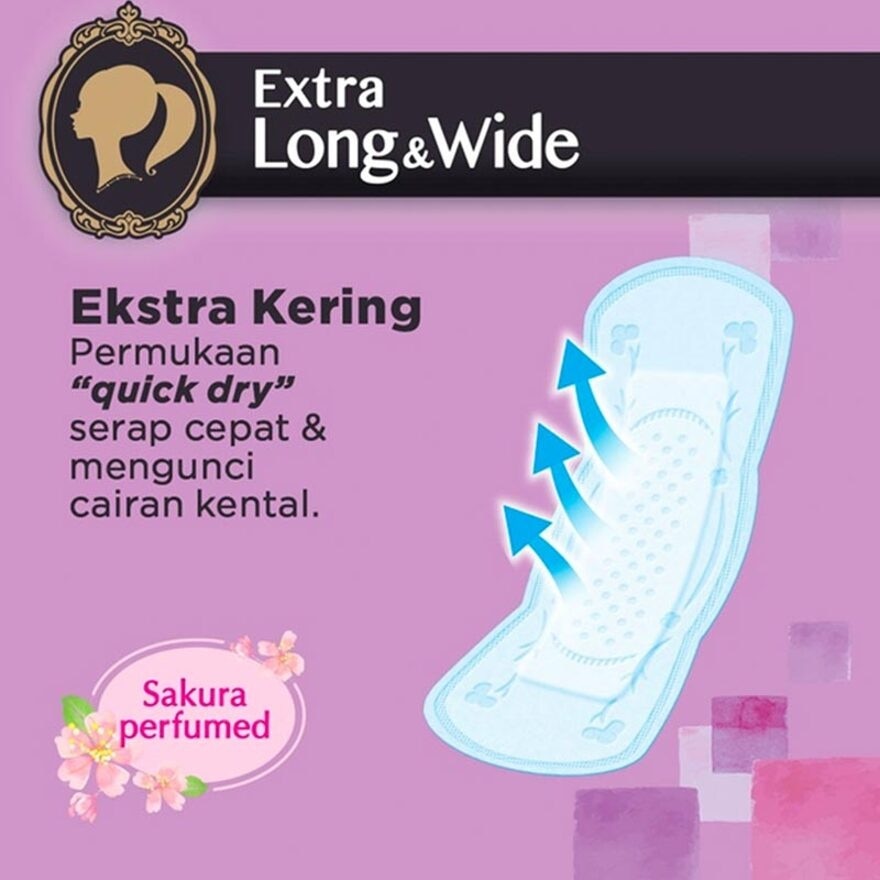 Laurier Panty Liner Sakura (Perfume) 20'S