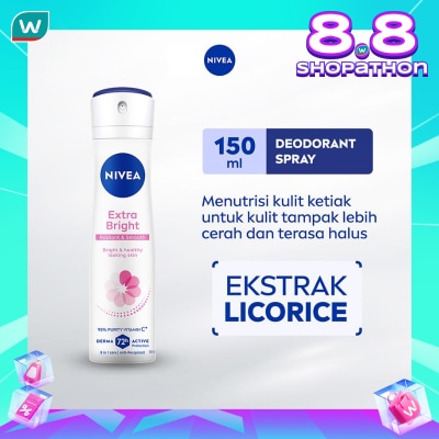 NIVEA Nivea Deodorant Extra Brightening Spray 150mL