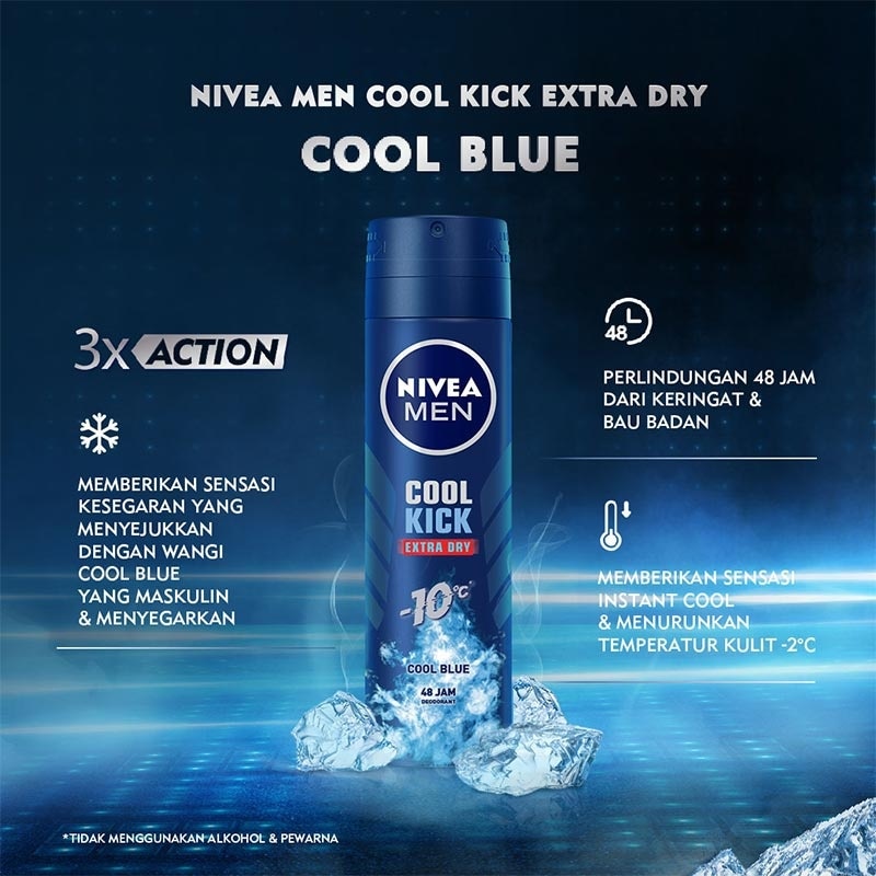 Cool Kick Spray  for Men 150ml