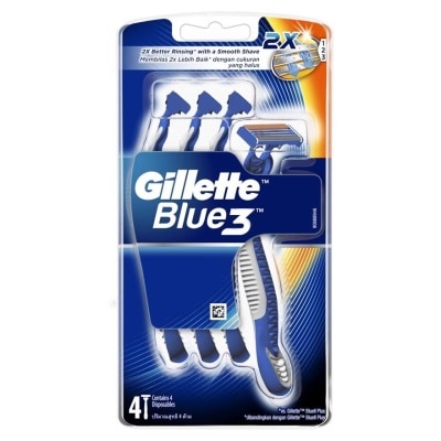 GILLETTE Blue3 Disposable Razor 4s