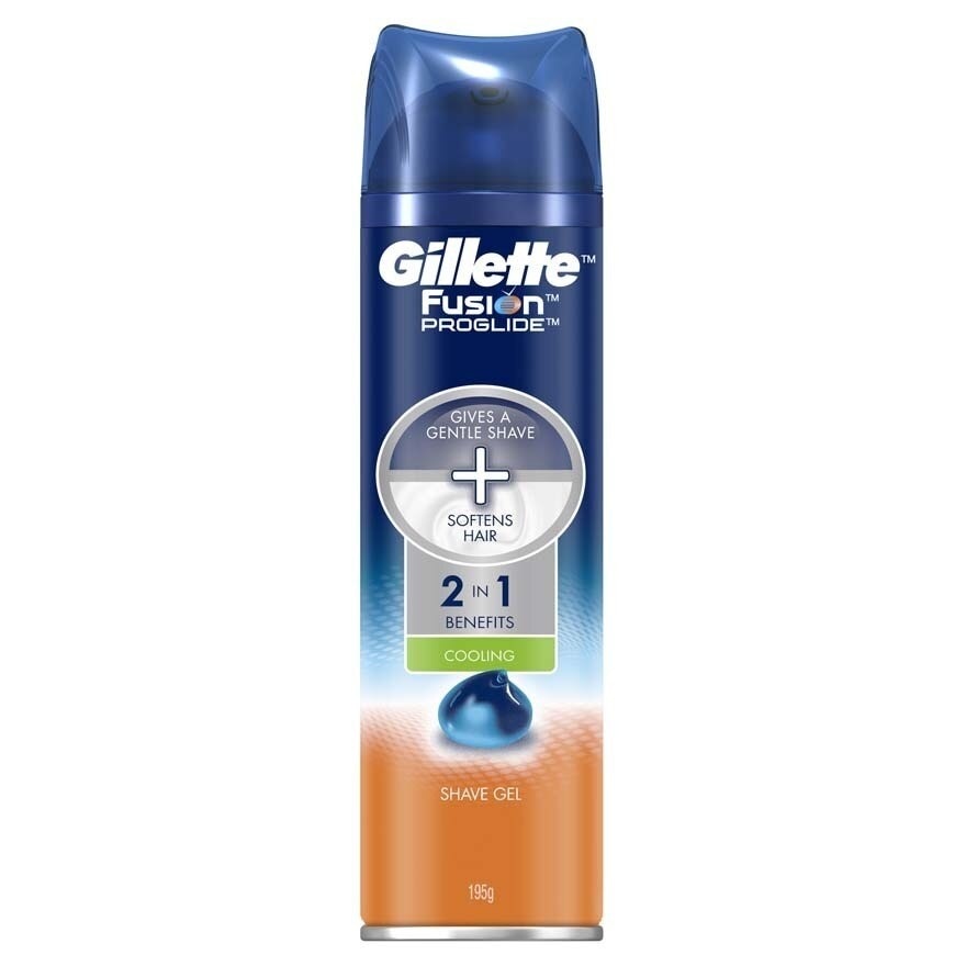 Fusion Proglide Cooling Shave Gel 195g