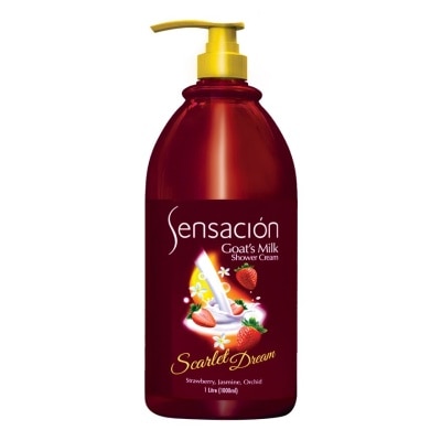 SENSACION Goat's Milk Scarlet Dream Shower Cream 1L