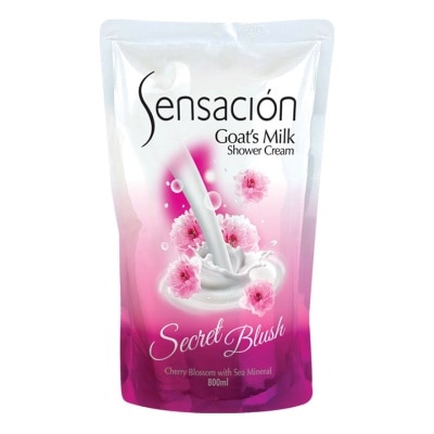 SENSACION Shower Cream Goat Secret Blush 800ml