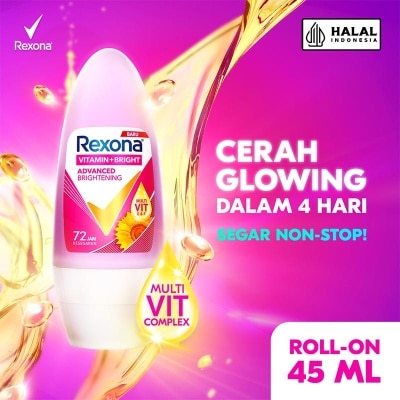 REXONA - Women Deodorant Anti-Perspirant Roll On Advanced Whitening 45ml