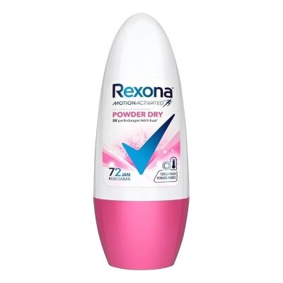 REXONA, Women Deodorant Anti-Perspirant Roll On Powder Dry