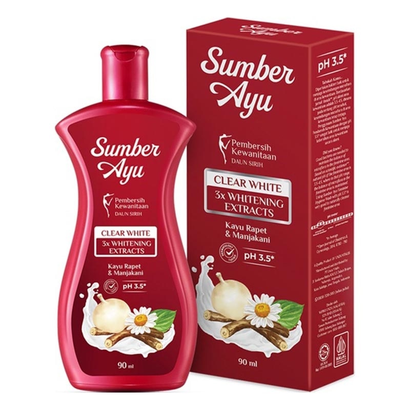 Sumber Ayu Feminine Wash Clear White 90Ml