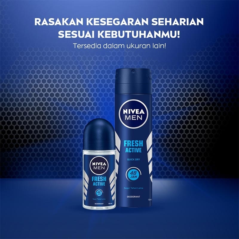 Men Roll On Fresh Active 50ml