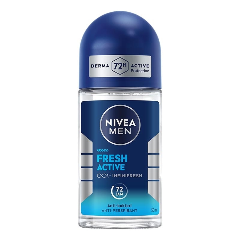 Nivea Men Deodorant Roll On Fresh Active 50ml