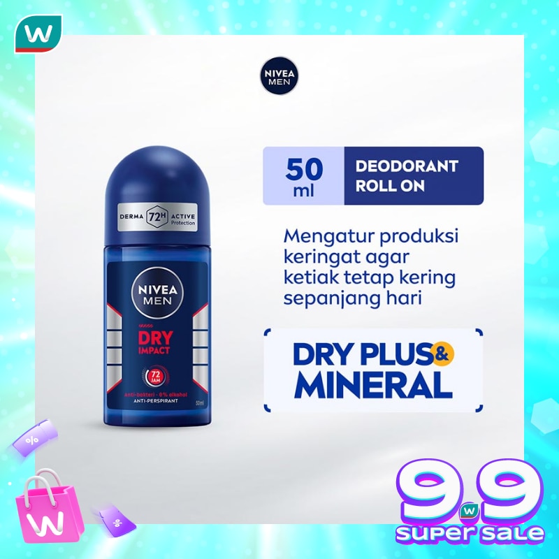 Men Roll On Dry Impact 50ml
