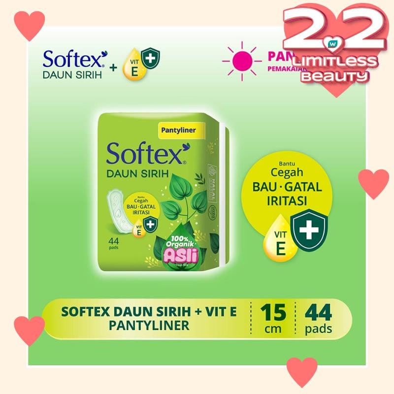 Promo Harga Softex Pantyliner Daun Sirih Regular 50 pcs - Watsons