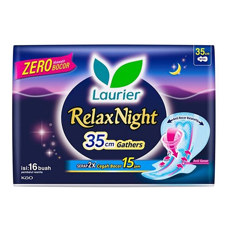 Relax Night With Gathers 35 cm 16 Pcs image