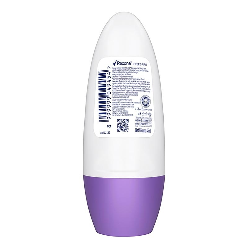 Women Deodorant Anti-Perspirant Roll On Free Spirit 45ml