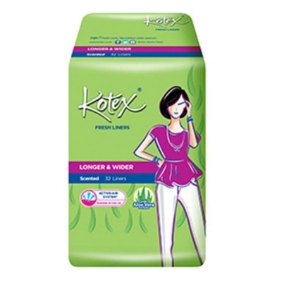 KOTEX Panty Liner Long & Wide 32s