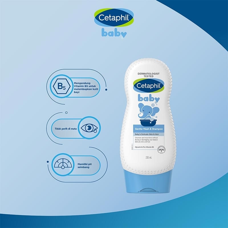 Cetaphil Baby Gentle Wash & Shampoo 230ml