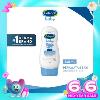 CETAPHIL - Cetaphil Baby Gentle Wash & Shampoo 230ml