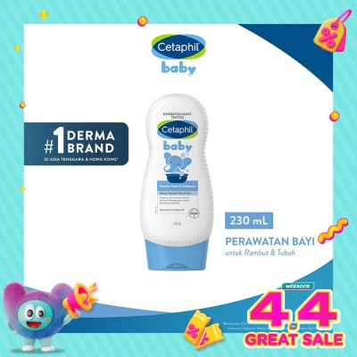 CETAPHIL - Cetaphil Baby Gentle Wash & Shampoo 230ml
