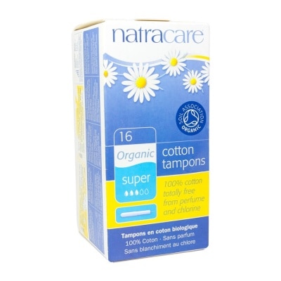 NATRACARE Tampon Organic Super 16s