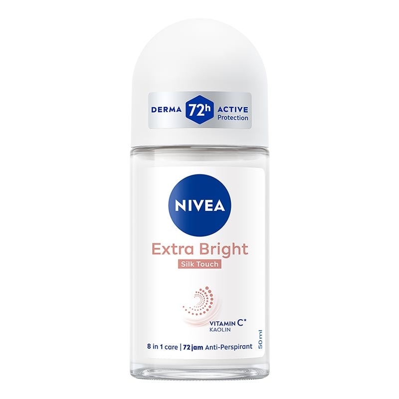 Nivea Deodorant Brightening Silk Touch - Roll On Nivea 50ml