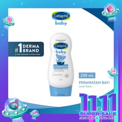 CETAPHIL Cetaphil Baby Moisturizing Bath &. Wash 230ml