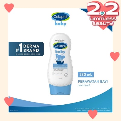 CETAPHIL Cetaphil Baby Moisturizing Bath & Wash 230ml