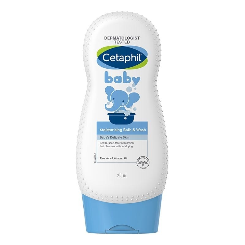 Cetaphil Baby Moisturizing Bath & Wash 230ml