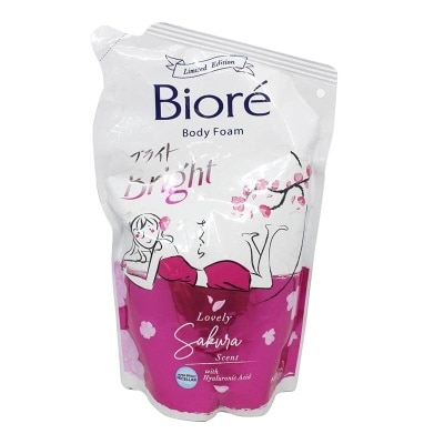 BIORE Body Foam Lovely Cherry Sakura Refill 450ml