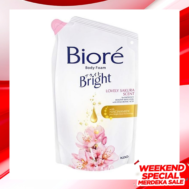 Body Foam Lovely Cherry Sakura Refill 450ml