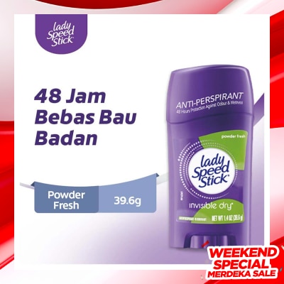 MENNEN Lady Speed Stick Deodorant Powder Fresh 39.6g