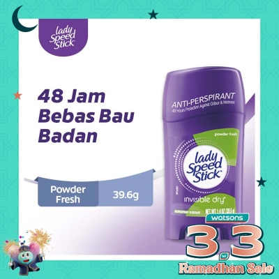 MENNEN Lady Speed Stick Deodorant Powder Fresh 39.6g