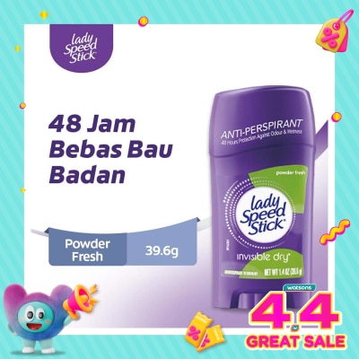 MENNEN - Lady Speed Stick Deodorant Powder Fresh 39.6g