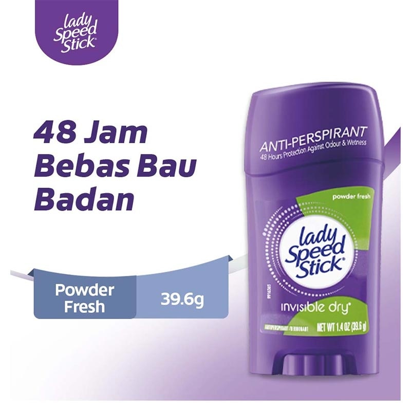 Lady Speed Stick Deodorant Powder Fresh 39.6g