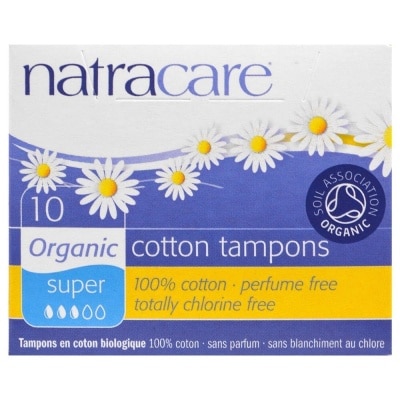 NATRACARE Tampon Organic Extra/Super 10s