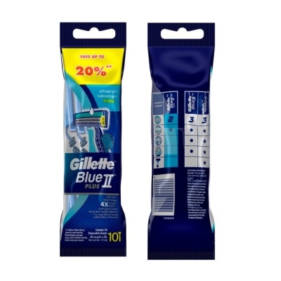 GILLETTE Blue 2 Plus 2s