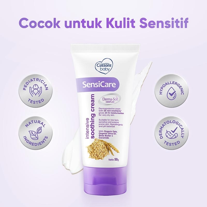 Baby Sensicare Soothing Cream 50G
