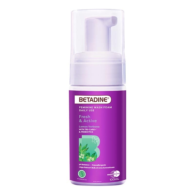 Feminine Wash Foam Fresh & Active Lemon Verbena 100 ml