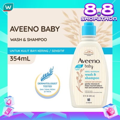 AVEENO Aveeno Baby Daily Moisture Wash & Shampoo 354ml