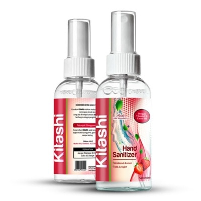 KITASHI Hand Sanitizer W/Strawberry Btl 60ml