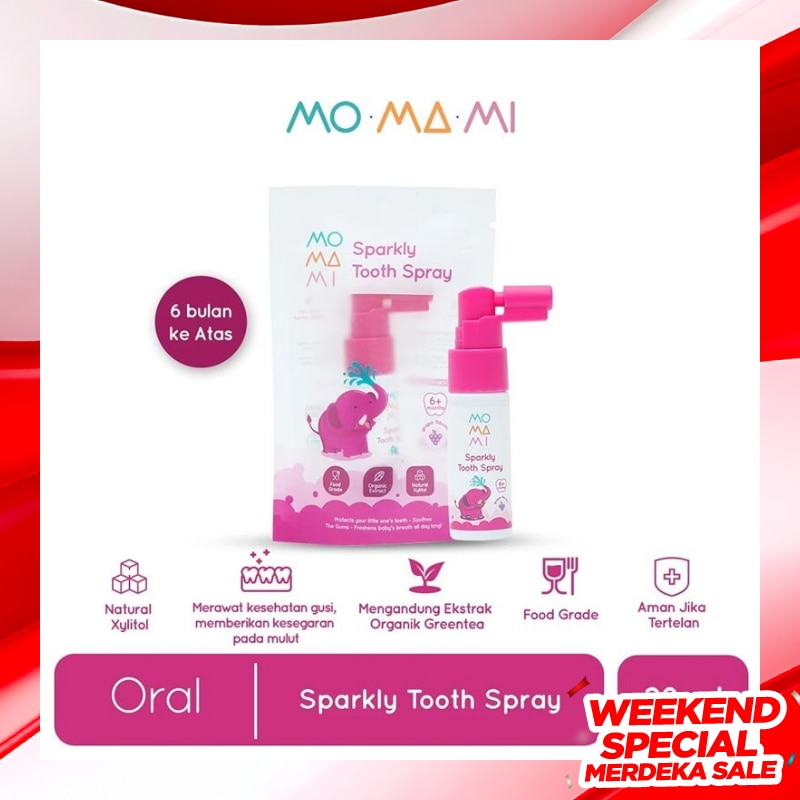 Momami Sparkly Tooth Spray 20Ml